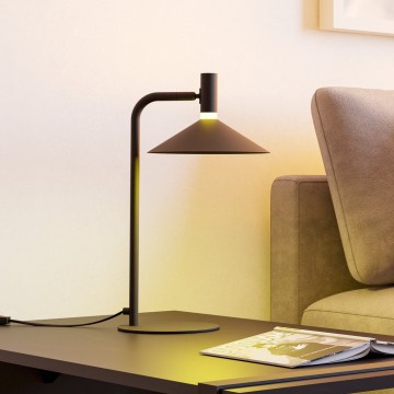 Eglo - LED RGBW Dæmpbar bordlampe LED/7,5W/230V 2700-6500K sort