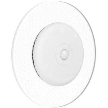 Eglo - LED RGBW, dæmpbar genopladelig væglampe med bevægelses- og skumringssensor, LED/5V, 2000 mAh, hvid + fjernbetjening