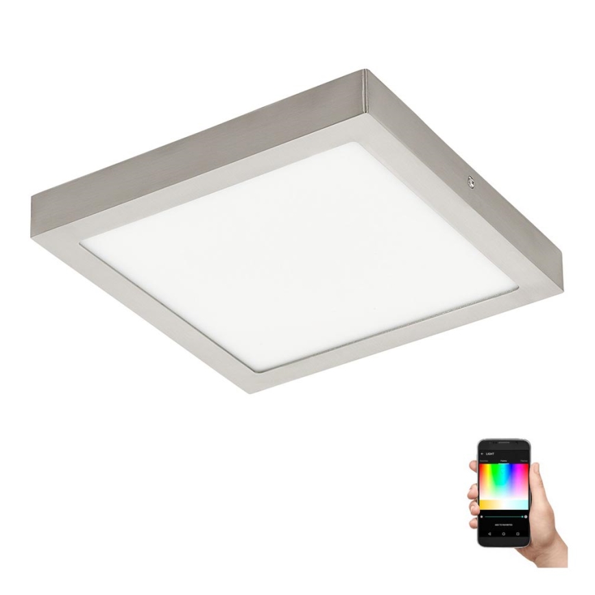 Eglo - LED RGBW dæmpbar loftlampe FUEVA-C LED/21W/230V 30x30 cm