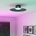 Eglo - LED RGBW dæmpbar loftlampe LED/15,5W/230V 2700-6500K Ø45 cm sort