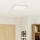 Eglo - LED RGBW, dæmpbar loftlampe til badeværelset, LED 17,8 W/230 V, 2700–6500 K, Ø 39,9 cm, IP44, hvid