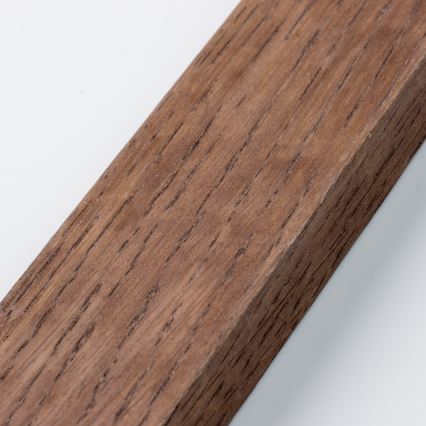 Eglo - LED RGBW dæmpbart påbygningspanel SALOBRENA-C WOOD LED/34W/230V 2700–6500K 34x124 cm mørkebrun + fjernbetjening