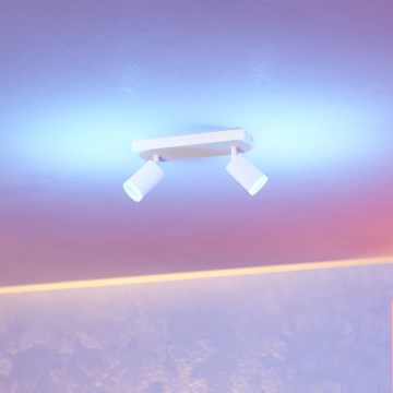 Eglo - LED RGBW dæmpbar spot 2xLED/3,7W/230V 2700-6500K hvid