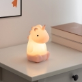 Eglo - LED RGBW genopladelig berøringsbetjent natlampe til børn LED/5W/5V 1200 mAh enhjørning