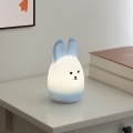 Eglo - LED RGBW genopladelig berøringsbetjent natlampe til børn LED/5W/5V 1200 mAh, kanin