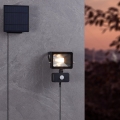 Eglo - LED-solcelleprojektør med sensor 15xLED/0,03W/3,7V 2600 mAh IP44