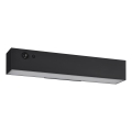Eglo - LED solcellevæglampe med sensor LED/6,8W/3,7V 2000 mAh IP54 sort