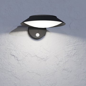 Eglo - LED Solcellevæglys med Sensor LED/7W/3,7V 2200 mAh IP44