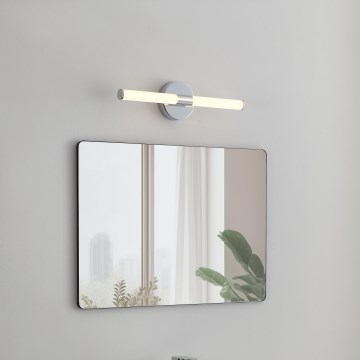 Eglo - LED spejlbelysning til badeværelset LED/7,5W/230V 3000/4000/6500K 45 cm IP44 blank krom