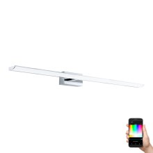 Eglo - LED spejllampe til badeværelse dæmpbar RGBW-farver 21,5W/230V IP44 ZigBee