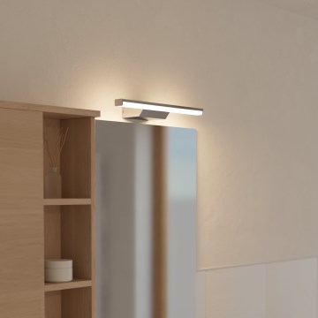 Eglo - LED spejllampe til badeværelse m. RGB-farver LED/12W/230V 2700-6500K IP44 mat krom