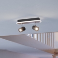 Eglo - LED-spot LED/12W/230V brun/sort