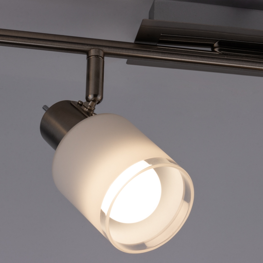 Eglo - LED Spotlys MY CHOICE 4xE14/4W/230V mat krom/hvid