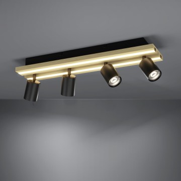 Eglo - LED spotarmatur 4xLED/2,2W/230V + 2xLED/1,2W + 2xLED/2W beige/sort