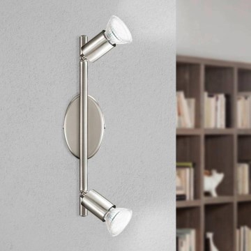 Eglo - LED spotlampe 2xGU10/2,8W/230V