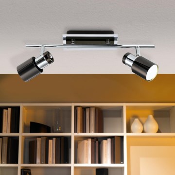 Eglo - LED spotlampe 2xGU10/5W/230V