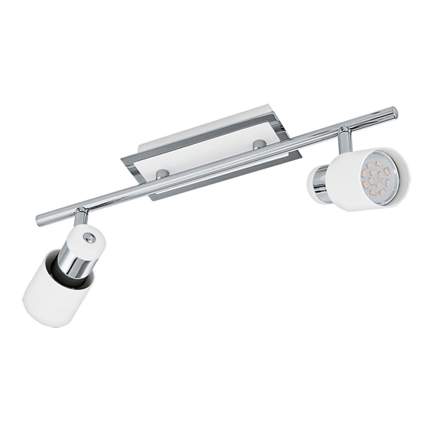 Eglo - LED spotlampe 2xGU10-LED/5W/230V
