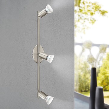 Eglo - LED spotlampe 3xGU10-LED/2,8W/230V