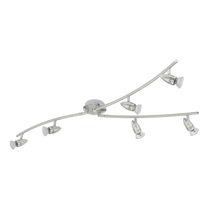 Eglo - LED spotlampe  6xGU10/3W/230V