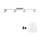 Eglo - LED spotlampe MY CHOICE 4xE14/4W/230V mat krom/hvid