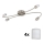 Eglo - LED spotlampe MY CHOICE 4xE14/4W/230V mat krom/hvid