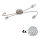 Eglo - LED spotlampe MY CHOICE 4xE14/4W/230V mat krom