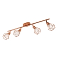 Eglo - LED spotlamper 4xG9-LED/2,5W/230V