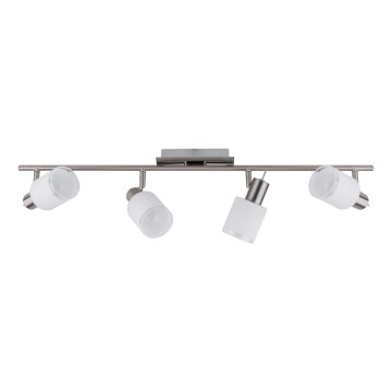 Eglo - LED Spotlys MY CHOICE 4xE14/4W/230V mat krom/hvid