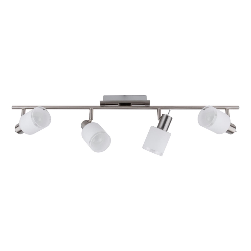 Eglo - LED Spotlys MY CHOICE 4xE14/4W/230V mat krom/hvid