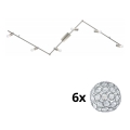 Eglo - LED Spotlys MY CHOICE 6xE14/4W/230V mat krom