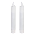 Eglo - LED stearinlys 2 stk. LED/1xAAA 15 cm hvid