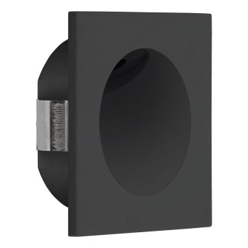 Eglo - LED trappelampe LED/2W/230V 3000K sort