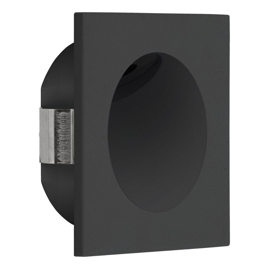 Eglo - LED trappelampe LED/2W/230V 3000K sort