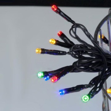 Eglo - LED Udendørs julelyskæde 160xLED 26m IP44 multifarvet