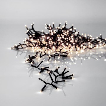 Eglo - LED udendørs julelyskæde 800xLED 21m IP44 varm hvid