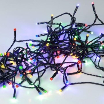 Eglo - LED udendørs julelyskæde 80xLED 8m IP44 multifarvet