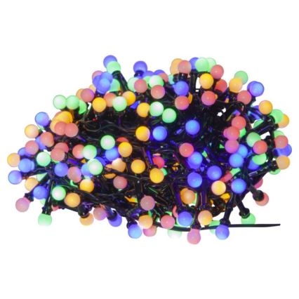 Eglo - LED udendørs julekæde 300xLED/8 funktioner 11m IP44 multifarvet