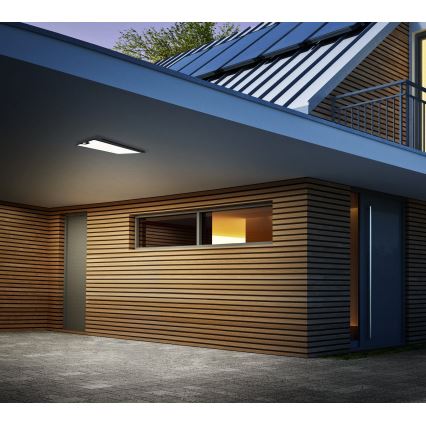 Eglo - LED udendørs loftlampe med sensor CASAZZA LED/18,5W/230V IP44