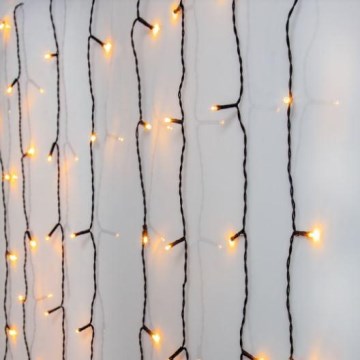 Eglo - LED udendørs lysgardin 120xLED 1,3 m IP44 varmhvid