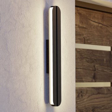 Eglo - LED udendørs væglampe LED/10,5W/230V IP44 2700/4000/6500K sort