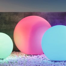 Eglo - LED udendørslampe RGB-farver MONTEROLO-C 1xLED/9W/230V IP65
