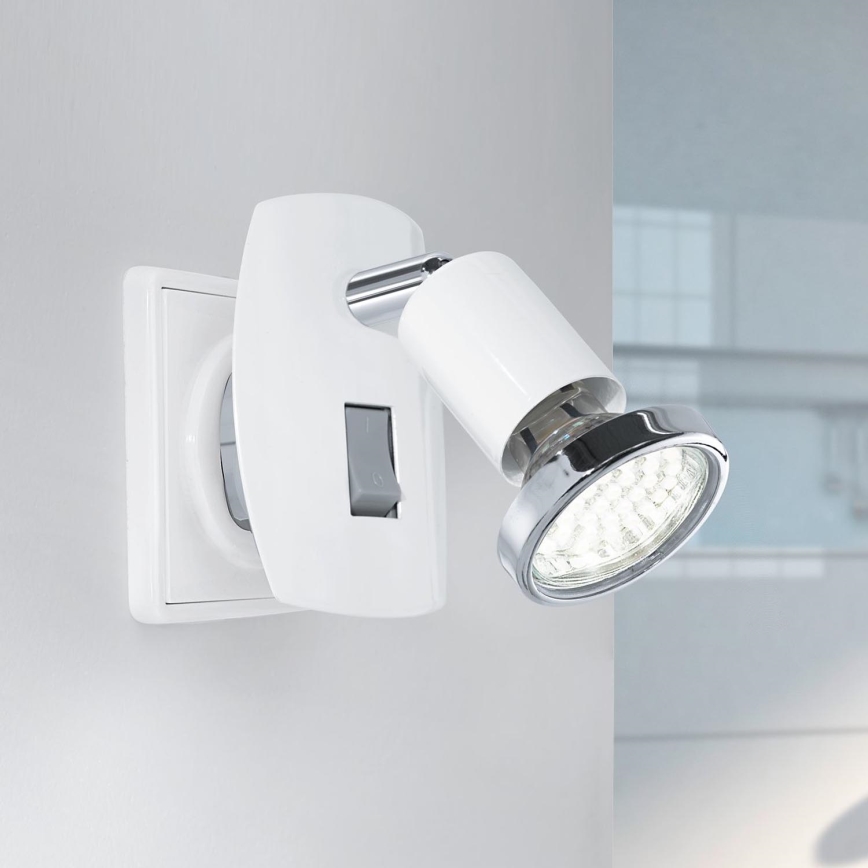 Eglo - LED vågelampe 1xGU10-LED/3W/230V