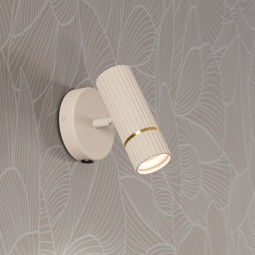 Eglo - LED væglampe 1xGU10/5W/230V 3000K beige