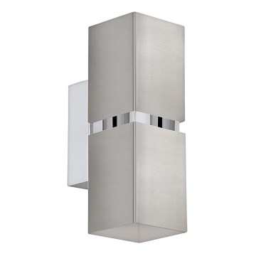 Eglo - LED væglampe 2xGU10/3.3W/230V kantet