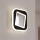 Eglo - LED væglampe LED/12W/230V 4000K sort