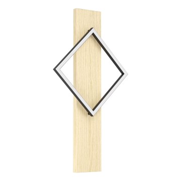 Eglo - LED-væglampe LED/13W/230V sort/beige