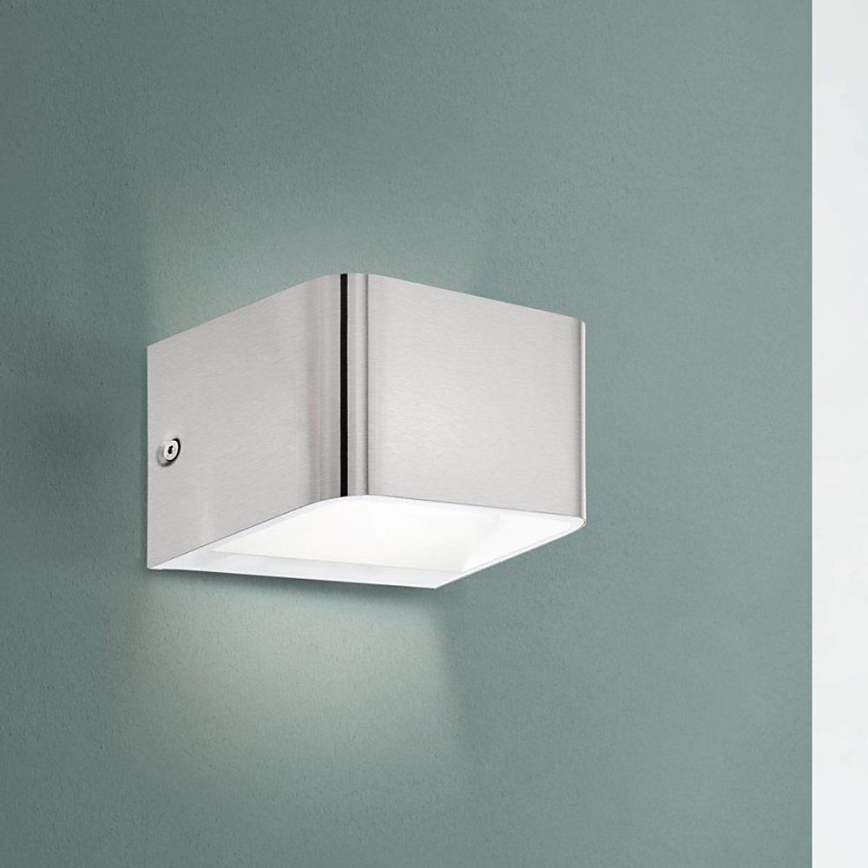 Eglo - LED væglampe LED/6W/230V 3000K mat krom
