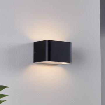 Eglo - LED væglampe LED/6W/230V 3000K sort