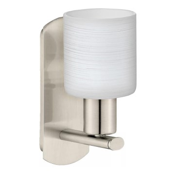 Eglo - LED væglampe MY CHOICE 1xE14/4W/230V mat krom/hvid