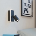 Eglo - LED vægspot LED/7W/230V sort